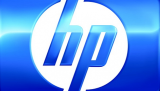 شعار شركة صناعة الطابعات والكمبيوتر الشخصي الأمريكية "إتش. بي"