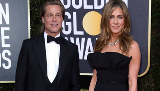 براد بيت وجينيفر أنيستون في حفل "جولدن جلوب" 