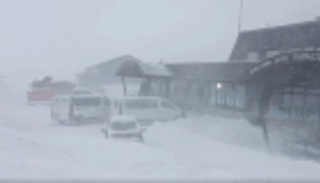 عاصفة ثلجية تثير الرعب في اليونان