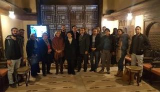 جمهور محاضرة مركز زاهي حواس