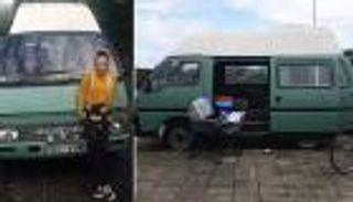 طالبة تحول سيارتها إلى "مسكن متنقل".. بغرض التوفير