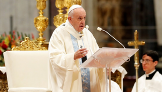 البابا فرنسيس بابا الكنيسة الكاثوليكية