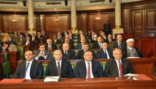 حكومة الحبيب الجملي خلال الجلسة