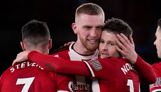 فرحة لاعبي شيفيلد