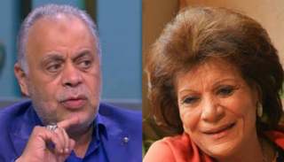 أشرف زكي يزور عايدة عبدالعزيز بعد عودته من الأردن - أرشيفية