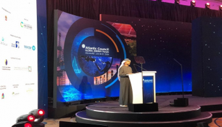 المزروعي خلال كلمته بمنتدى الطاقة العالمي