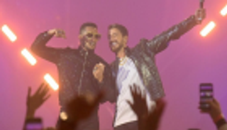 محمد رمضان وسعد لمجرد يتألقان في حفلهما بدبي