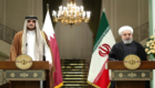 بعد الكارثة ووسط الاحتجاجات.. أمير قطر يزور طهران للمرة الأولى