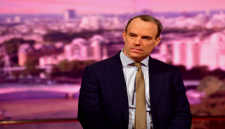 وزير الخارجية البريطاني دومينيك راب - أ ف ب