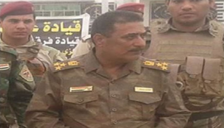 القيادي بالحشد الشعبي طالب عباس الساعدي