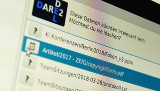 نظام Dare2Del لحذف الملفات غير المفيدة