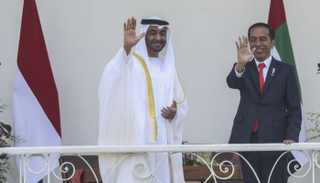 الشيخ محمد بن زايد آل نهيان وجوكو ويدودو