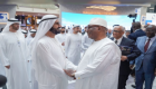 محمد بن راشد يبحث مع رئيس مالي العلاقات الثنائية