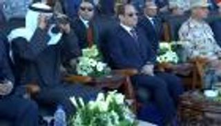 السيسي ومحمد بن زايد يشهدان افتتاح أكبر قاعدة عسكرية بالبحر الأحمر