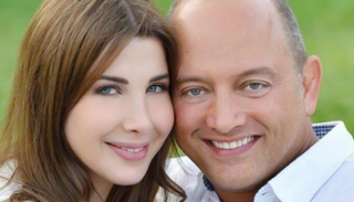 نانسي عجرم و زوجها فادي الهاشم 