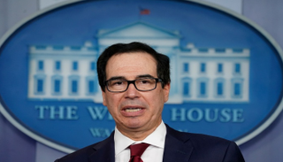 وزير الخزانة الأمريكي ستيفن منوتشين - رويترز 