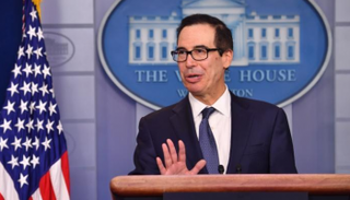 ستيفن منوتشين وزير الخزانة الأمريكي