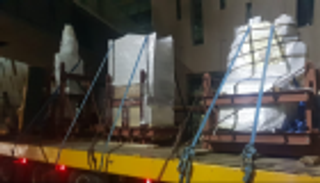 المتحف المصري الكبير يستقبل 356 قطعة أثرية