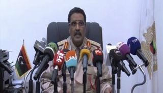 المتحدث الرسمي باسم القوات المسلحة الليبية- أرشيفية