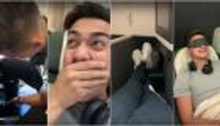 أسترالي يدعي كسر كاحله ليسافر على درجة رجال الأعمال