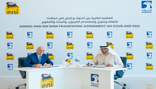 توقيع اتفاقية إطارية بين "أدنوك" و"إيني"