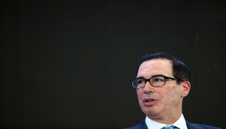 ستيفن منوتشين وزير الخزانة الأمريكي