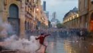 مواجهات بين الأمن اللبناني ومحتجين على حكومة دياب