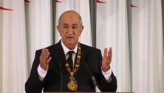 الرئيس الجزائري عبدالمجيد تبون