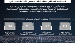 محاور البرنامج الإماراتي لبناء القدرات في الأمن السيبراني