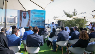 جانب من لقاء مجمع الشارقة للبحوث مع وسائل الإعلام المحلية والأجنبية