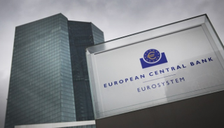 البنك المركزي الأوروبي في فرانكفورت - أ ف ب