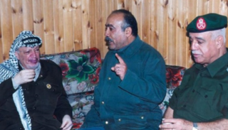 فؤاد الشوبكي وياسر عرفات