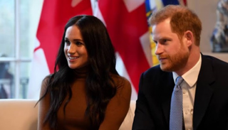 الأمير هاري وزوجته ميجان ماركل (أرشيفية)