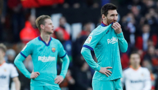 سقوط جديد لبرشلونة