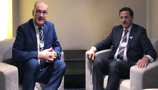 لقاء وزير الاقتصاد الإماراتي ونظيره السويسري