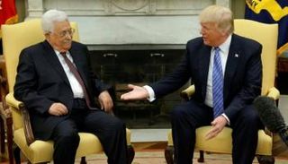 الرئيسان عباس وترامب- أرشيفية