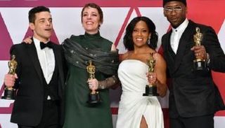 ماهرشالا علي وريجينا كينج ورامي مالك وأوليفيا كولمان