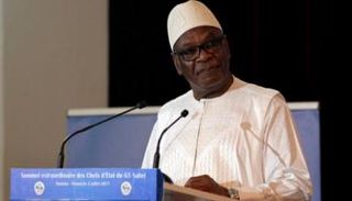 رئيس مالي إبراهيم أبوبكر كيتا