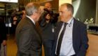 رئيس "الليجا" يكشف سر توتر علاقته بريال مدريد