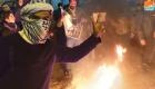 مسيرات بالضفة تحمل "تابوت" صفقة القرن