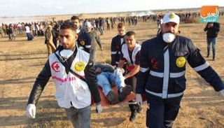 إصابات خلال إحدى مسيرات العودة - أرشيفية