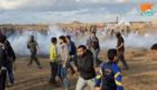 شهيد و12 جريحا برصاص إسرائيلي خلال مسيرات العودة بغزة