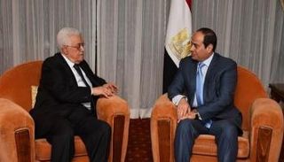 محمود عباس وعبدالفتاح السيسي- أرشيفية