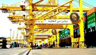 محطة حاويات تابعة لموانئ دبي العالمية