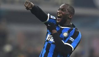 روميلو لوكاكو مهاجم إنتر ميلان