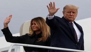 دونالد ترامب وزوجته ميلانيا