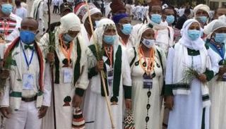 جانب من احتفالات يوم الشكر في أديس أبابا