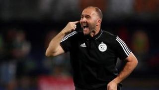 جمال بلماضي مدرب منتخب الجزائر