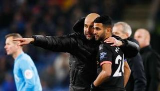 رياض محرز مع جوارديولا