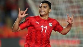 مصطفى محمد مهاجم الزمالك ومنتخب مصر الأولمبي